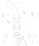Page D Diagram and Parts List for DL8390  Bear Cat Chipper Shredder